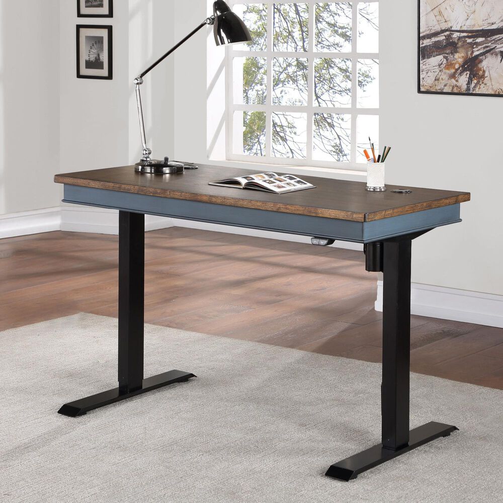Wycliff Bay 48" Sit and Stand Desk, , large