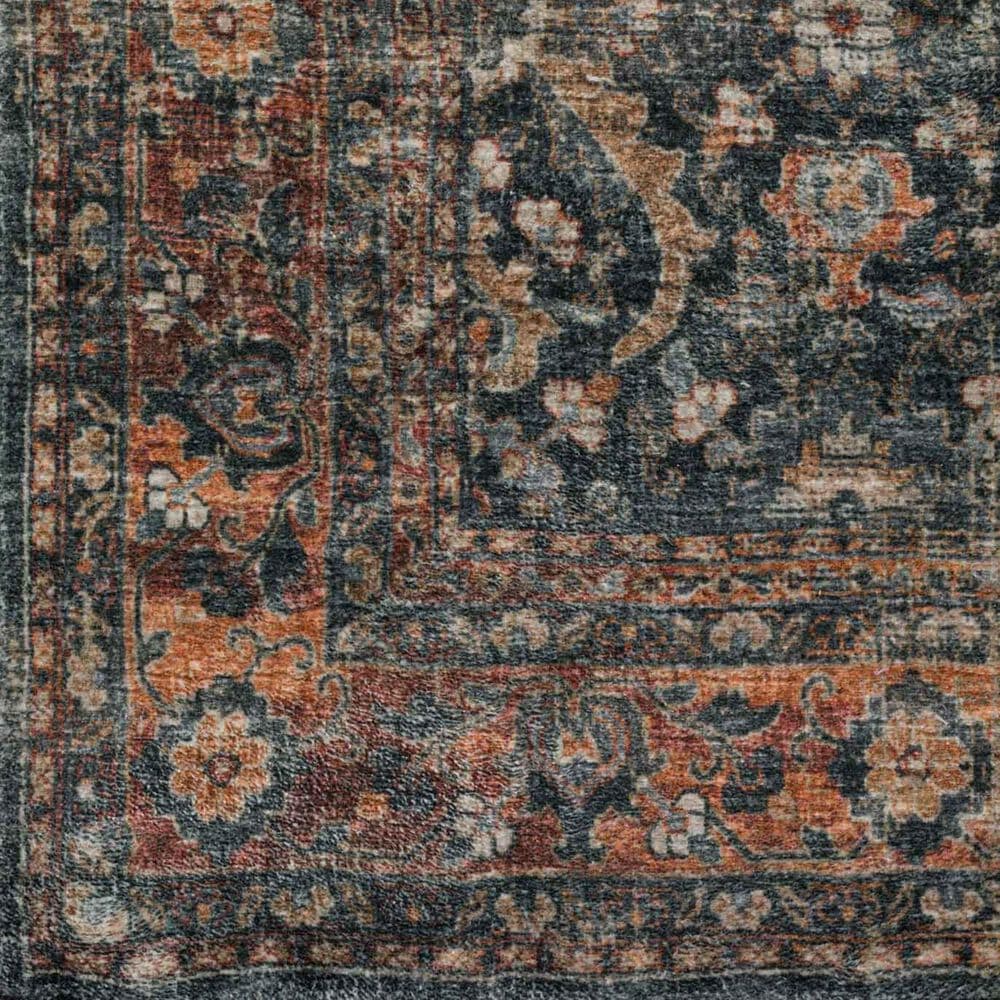 Dalyn Rug Company Jericho 4&#39; Round Charcoal Indoor/Outdoor Area Rug, , large