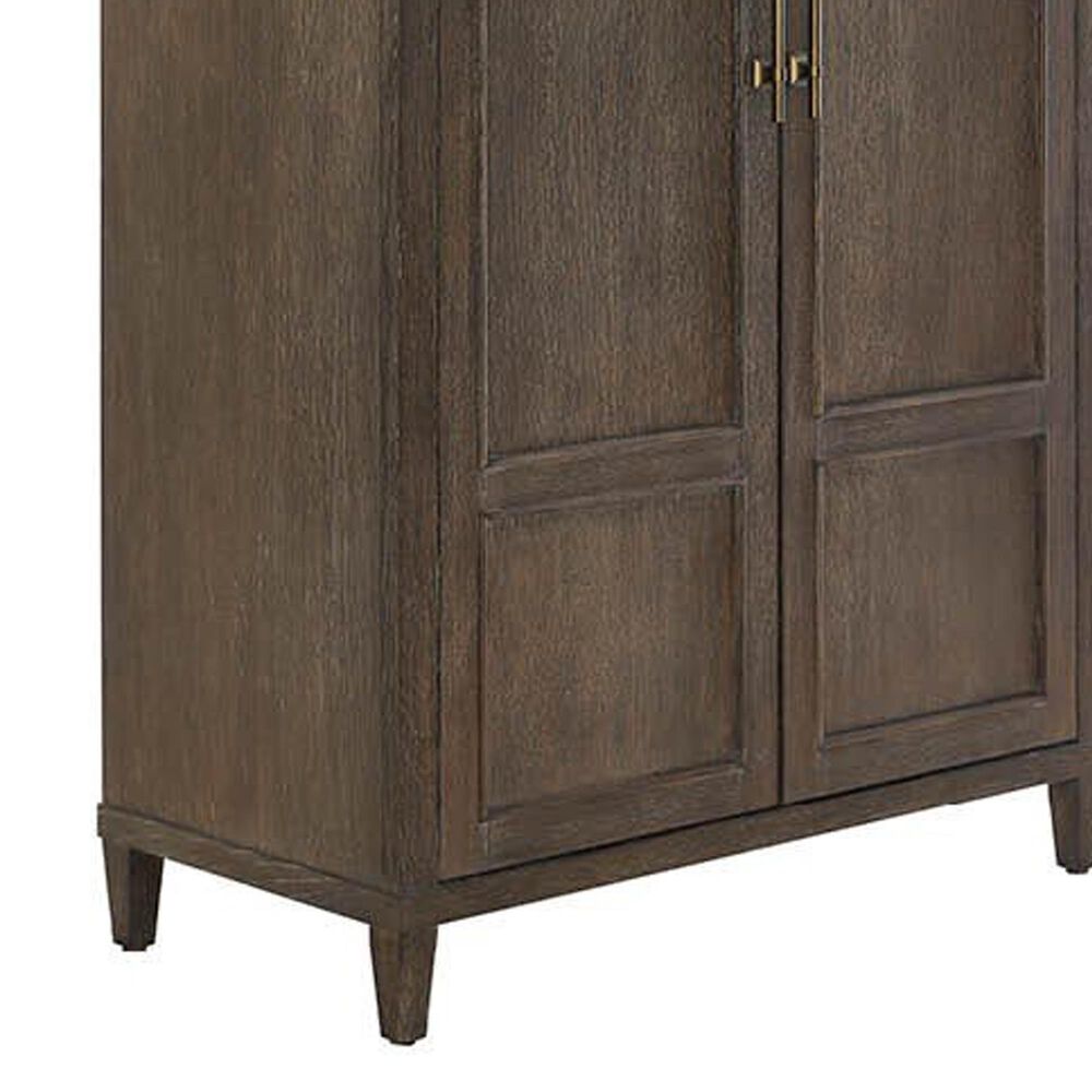 Furniture Worldwide Montclair 2-Door Storage Cabinet in Cocoa, , large