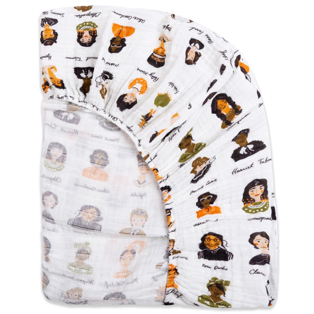 Babyletto Crib Sheet in Women In History, , large