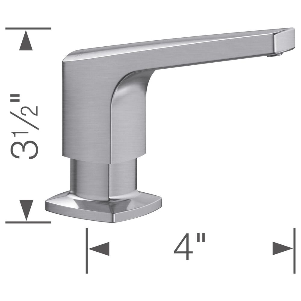 Blanco Rivana Soap Dispenser in PVD Steel, , large