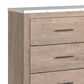 Ashley Senniberg 3-Piece Full Panel Bed Set in Light Brown and White, , large