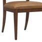 Hooker Furniture Archives Side Chair with Dark Blond Upholstered in Classic Walnut, , large