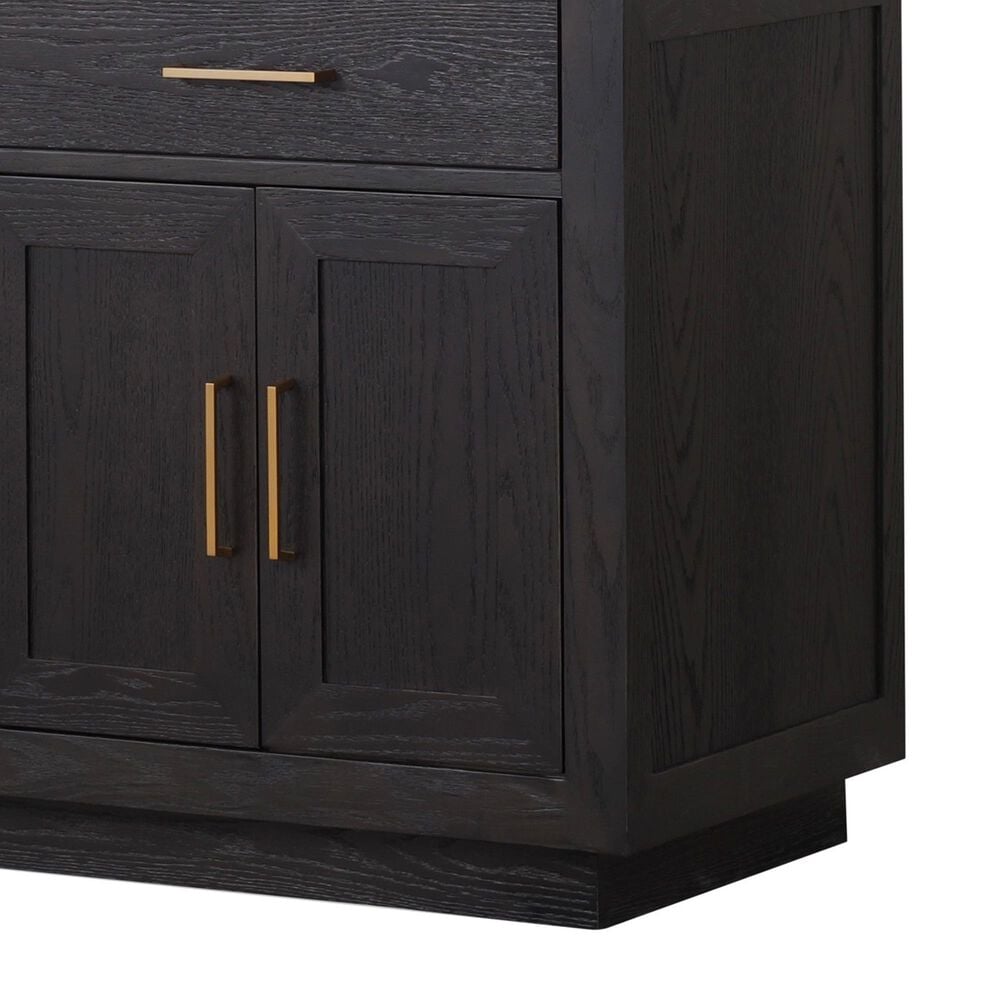 Lexora Home Abbey 72&quot; Double Bathroom Vanity in White Oak with 2 cm White Quartz Top, Rectangular Sinks and 70&quot; Mirror, , large
