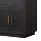 Lexora Home Abbey 72" Double Bathroom Vanity in White Oak with 2 cm White Quartz Top, Rectangular Sinks and 70" Mirror, , large