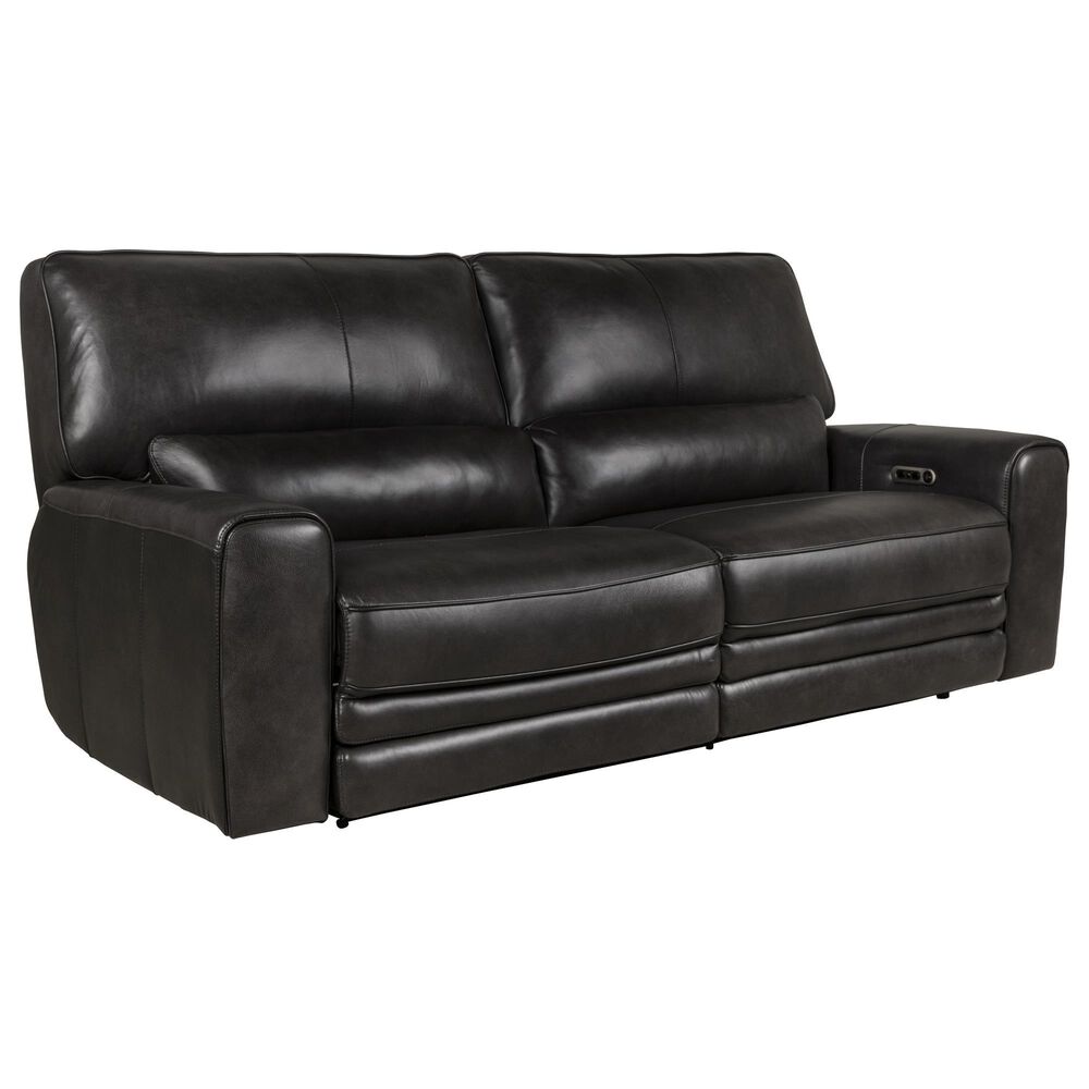 Sienna Designs Power Reclining Sofa in New Berlin Smoke Grey, , large