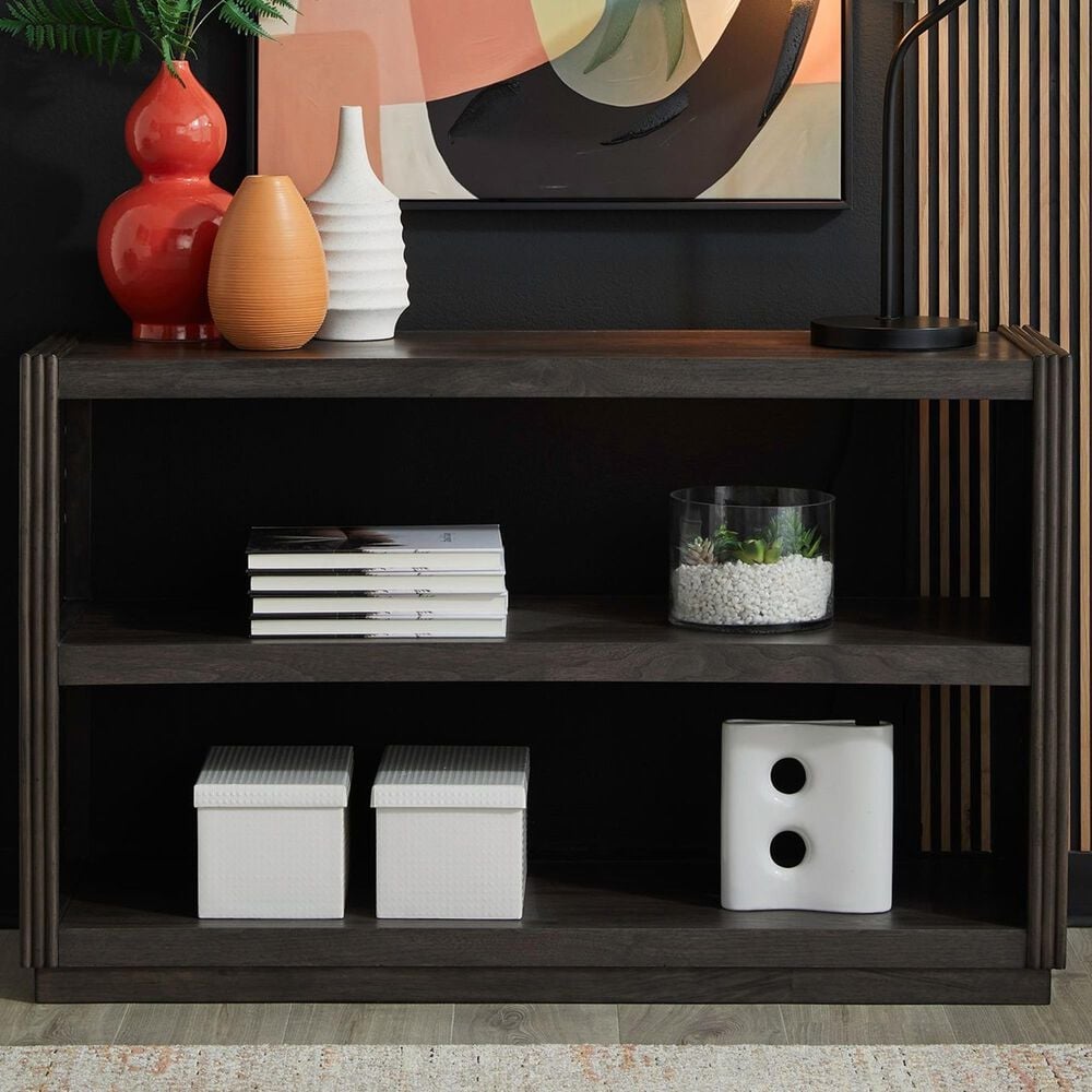 Belle Furnishings Modern Edge Sofa Table in Caffe, , large