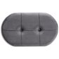Baxton Studio Simone Upholstered Ottoman in Grey, , large