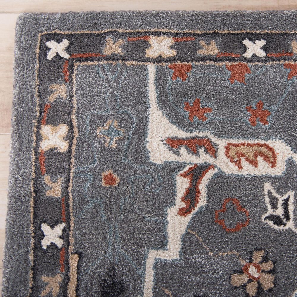 RIZZY Sapphire Gray 9'9" x 12'9" Area Rug, , large