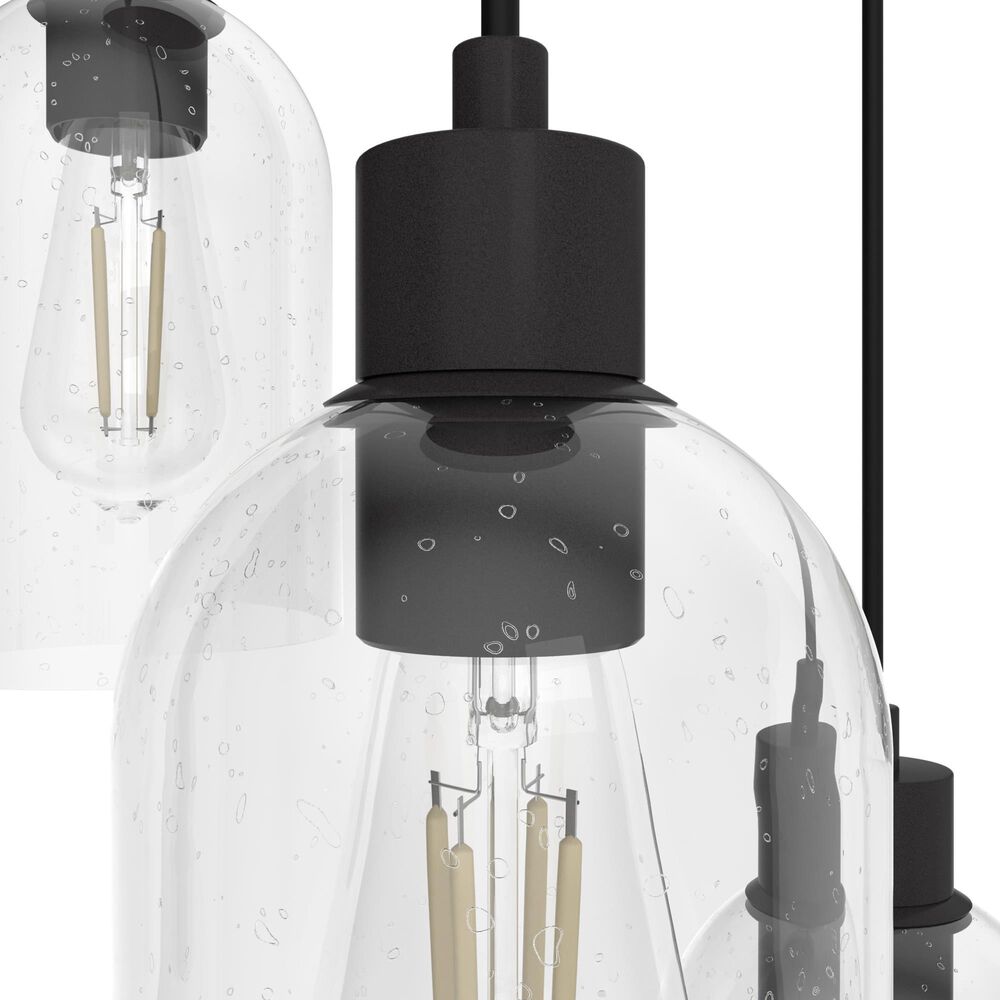 Hunter Lochmeade 3-Light Pendant Cluster in Noble Bronze, , large