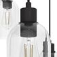 Hunter Lochmeade 3-Light Pendant Cluster in Noble Bronze, , large