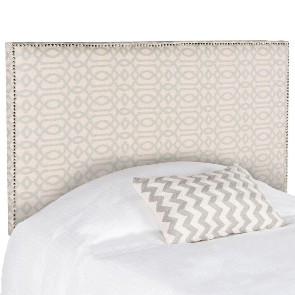 Safavieh Sydney Full Headboard in Wheat/Pale Blue, , large