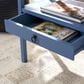 Safavieh Haven Low Drawer End Table in Blue, , large