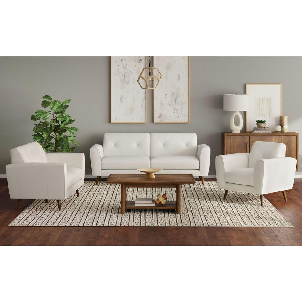 Mayberry Hill Sonata Accent Chair in Ling Dian White, , large