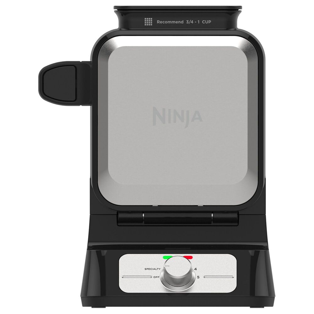 Ninja Belgian Waffle Maker Pro NeverStick in Black and Stainless Steel, , large