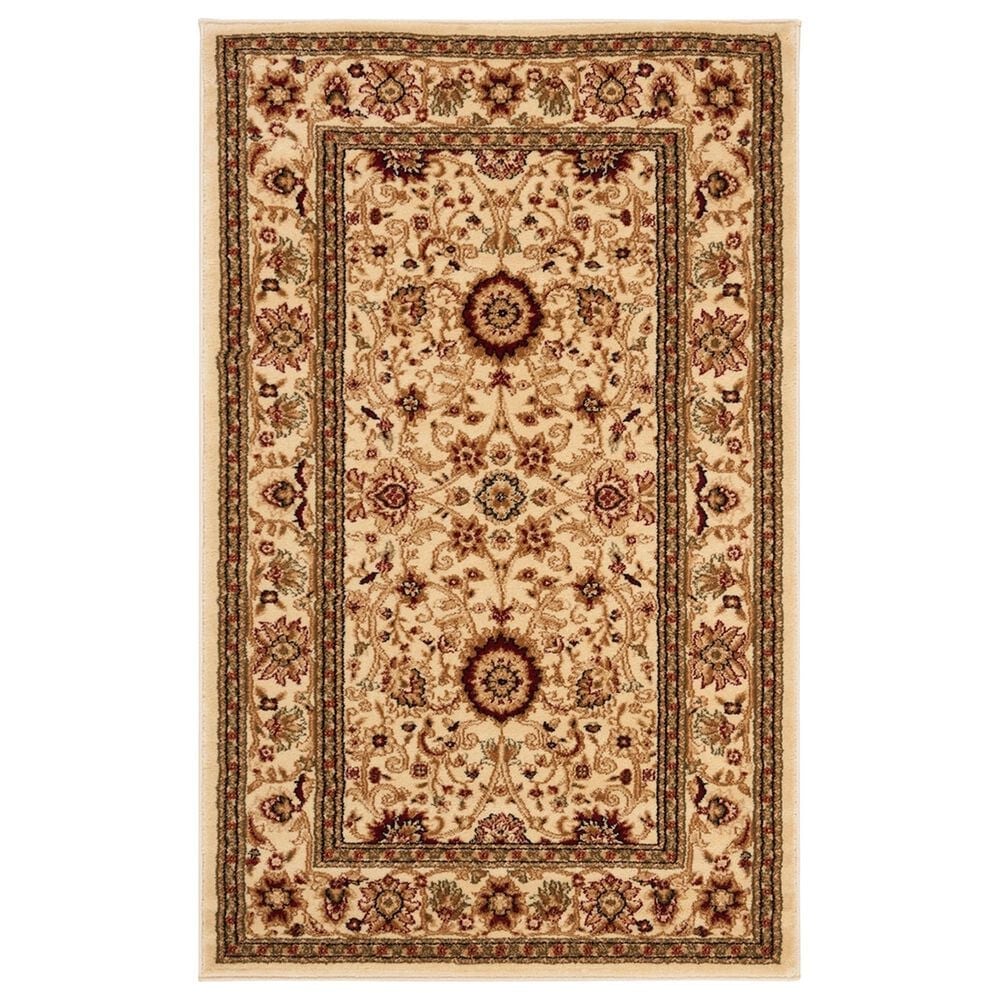 Safavieh Lyndhurst LNH212 4" x 6" Ivory Area Rug, , large