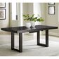 Ashley Neymorton Rectangular Dining Table in Dark Grayish Brown - Table Only, , large