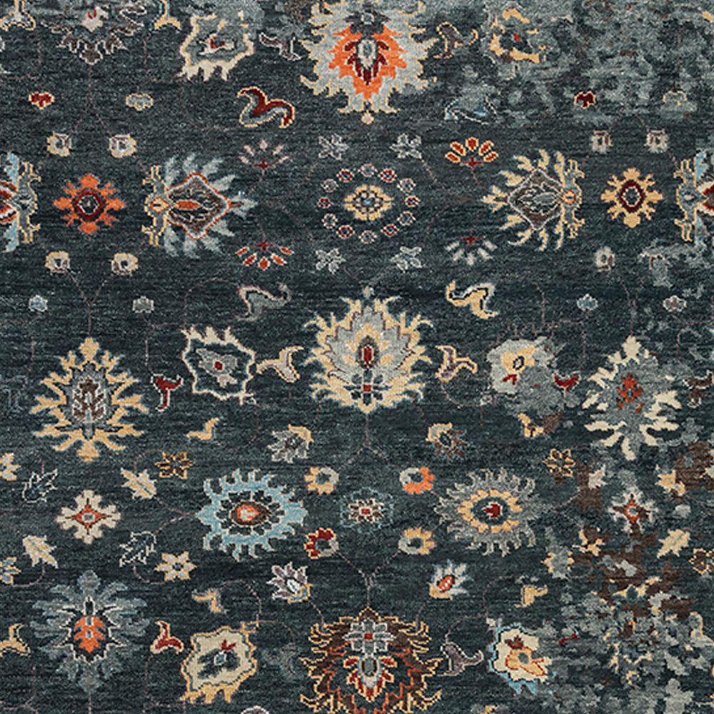RIZZY Envision Bulbs Leaves 10&#39; x 14&#39; Charcoal Area Rug, , large