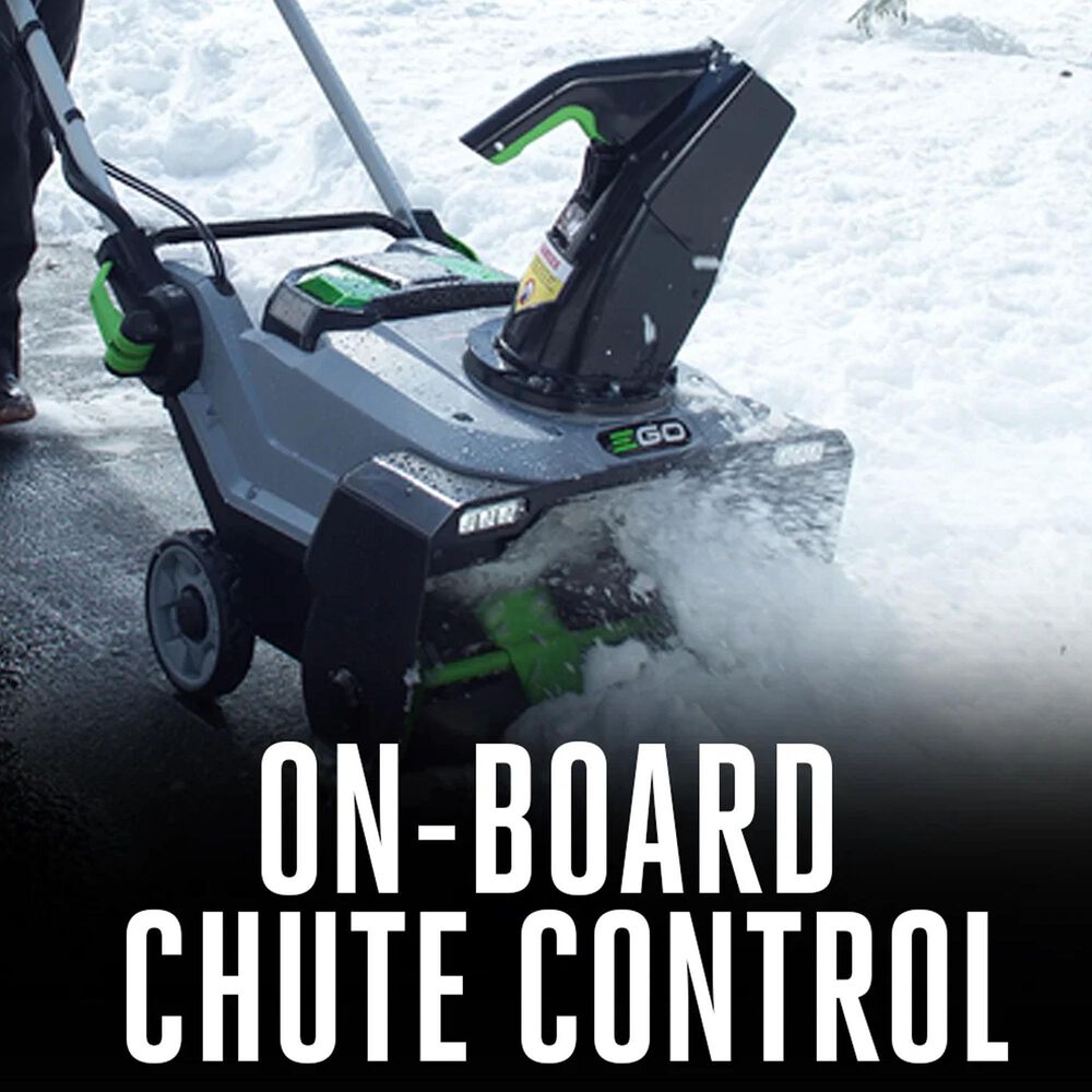EGO 21&quot; Dual Port Snow Blower Kit with Peak Power with Peak Power Two 5.0Ah Batteries and Charger Included, , large