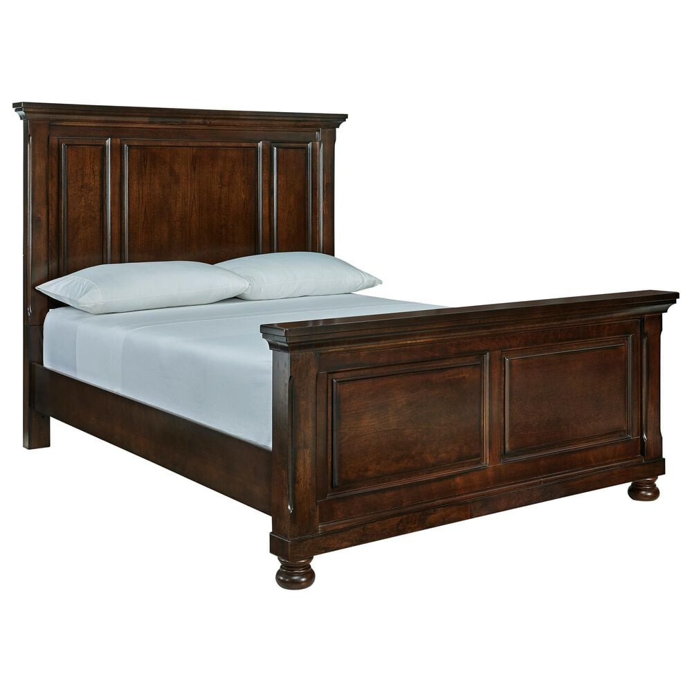 Millenium Porter Queen Panel Bed in Rustic Brown, , large