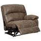 Ashley Segburg 2-Piece Power Symmetrical Reclining Sofa with Console in Driftwood, , large