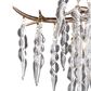 Vaxcel Rainier 5-Light Chandelier in Silver Mist, , large