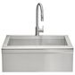 Coyote Outdoor 30" Built-In Outdoor Farmhouse Sink in Stainless Steel, , large
