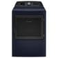 GE Profile 5.3 Cu. Ft. Top Load Washer and 7.3 Cu. Ft. Electric Dryer Laundry Pair in Sapphire Blue, , large