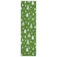 Dalyn Rug Company Wonderland WN23 2"3" x 7"6" Emerald Indoor/Outdoor Runner, , large