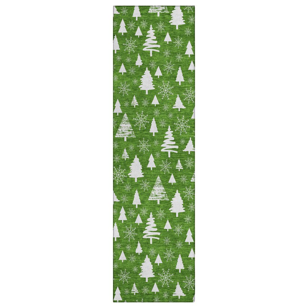 Dalyn Rug Company Wonderland WN23 2"3" x 7"6" Emerald Indoor/Outdoor Runner, , large