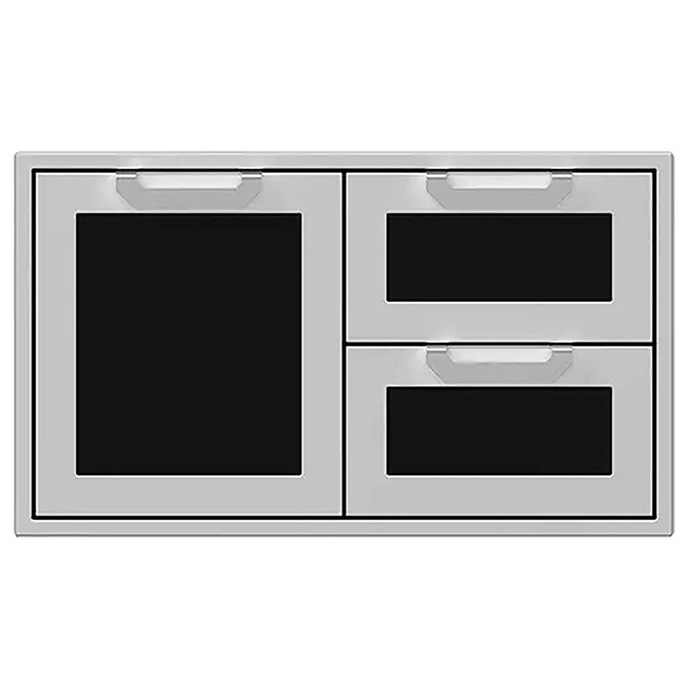 Hestan 36" Double Drawer and Storage Door, , large