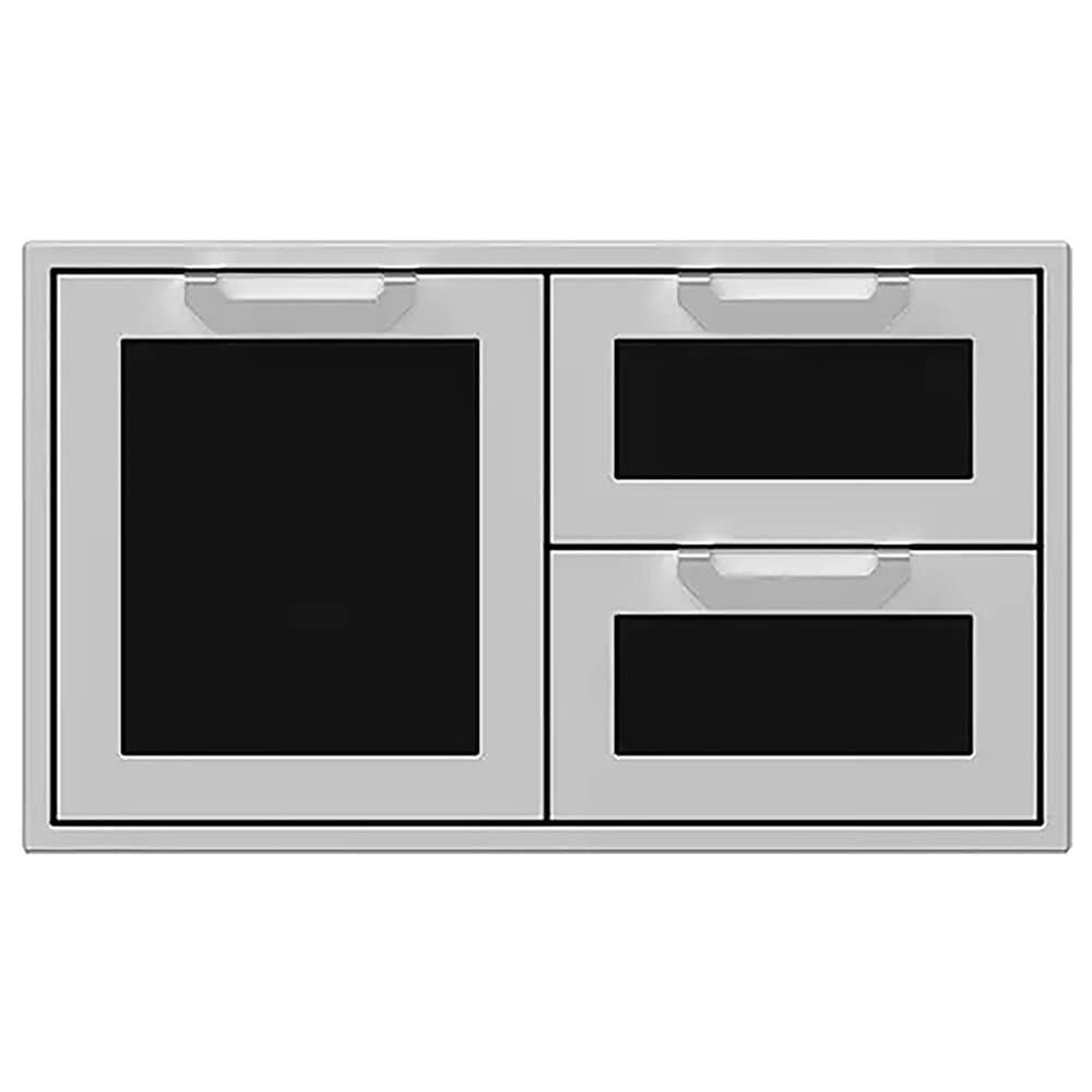 Hestan 36" Double Drawer and Storage Door, , large
