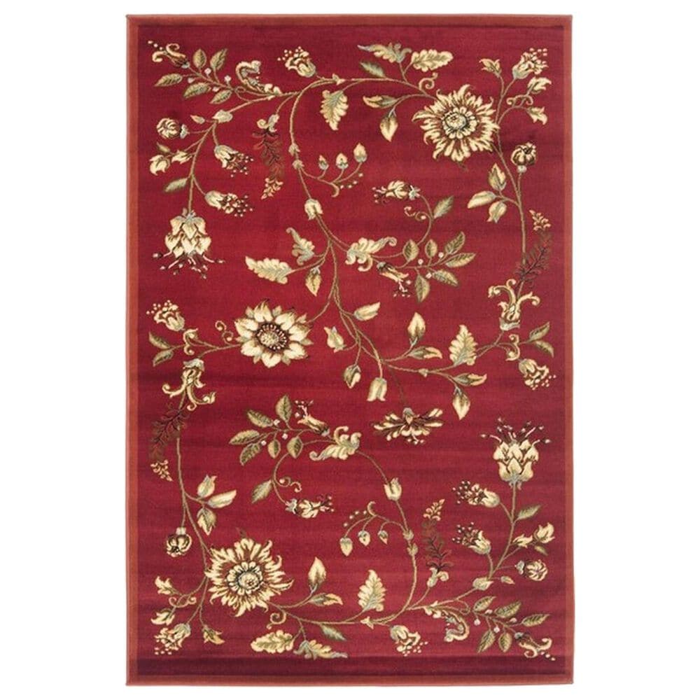 Safavieh Lyndhurst LNH552 4" x 6" Red and Multicolor Area Rug, , large