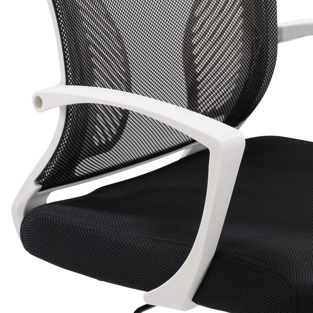 CorLiving Workspace Ergonomic Mesh Back Office Chair in Black, , large