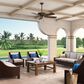 Hunter Heritage 60" Outdoor Ceiling Fan in Aged Bronze, , large