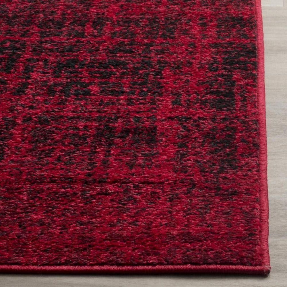 Safavieh Adirondack ADR116F 2&#39;6&quot; x 4&#39; Red and Black Runner, , large