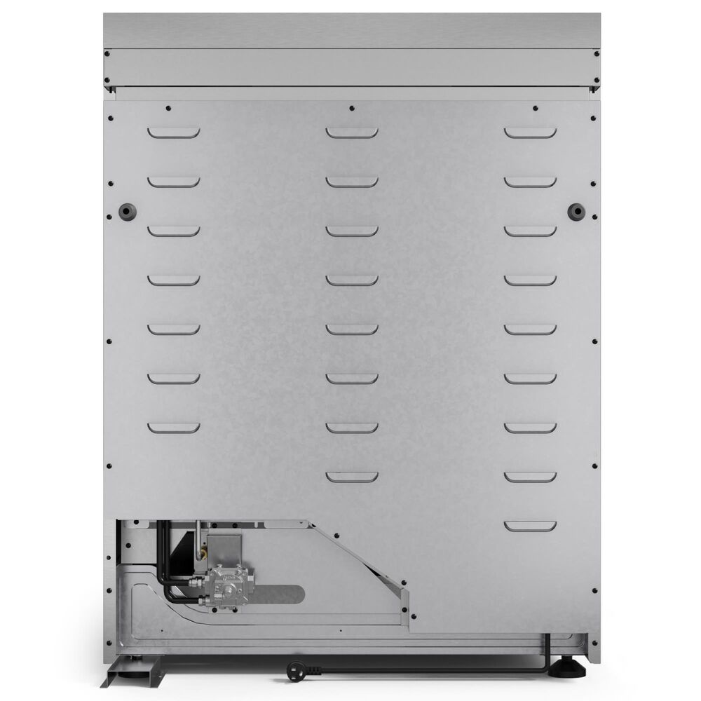 Thor Kitchen Gordon Ramsay 4.55 Cu. Ft. 30&quot; Professional Natural Gas Range with Rose Gold Handle Kit in Stainless Steel, , large