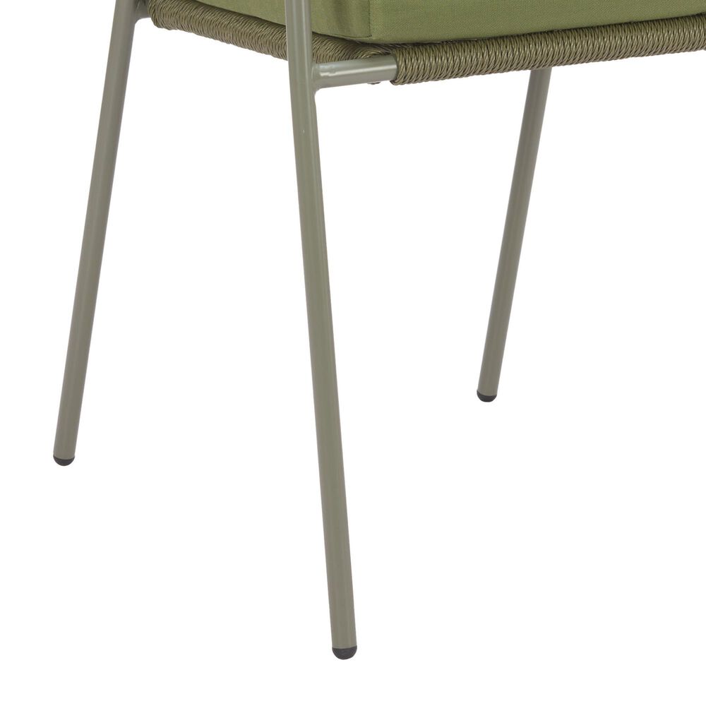 Zuo Modern Skye Outdoor Dining Chair in Green (Set of 2), , large