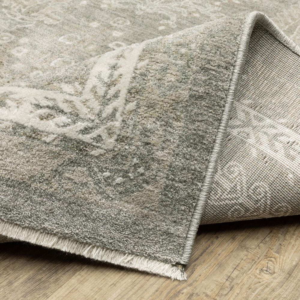 Oriental Weavers Keaton Green and Beige 2'3" x 7'6" Runner, , large