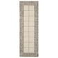 Chris Loves Julia x Loloi Francis 2" x 5" Cream and Black Area Rug, , large