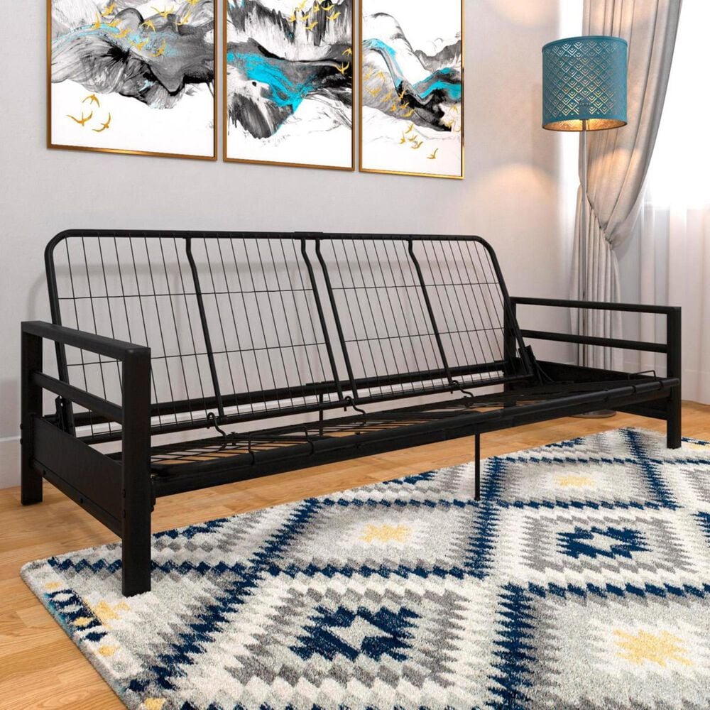 DHP Mabel Futon Frame in Black, , large