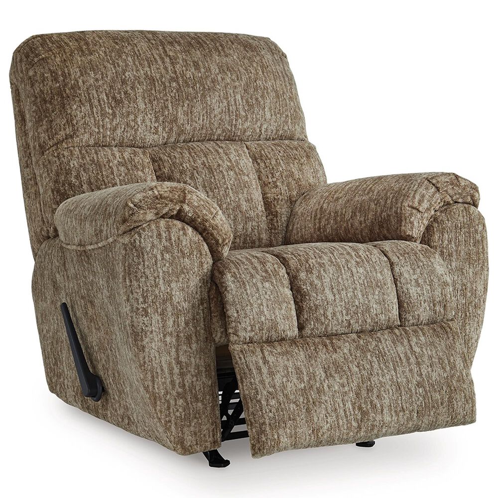 Ashley Stayfish Manual Rocker Recliner in Taupe, , large