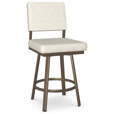 Amisco Mathilde Swivel Counterstool in Sugar Bronze, , large
