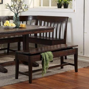 Radius Gettysburg Backless Side Bench in Chestnut Oak, , large