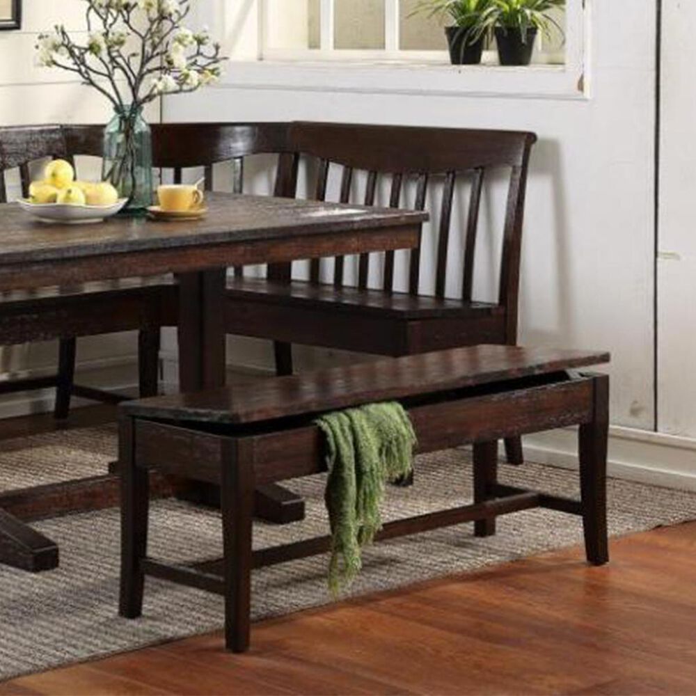 Radius Gettysburg Backless Side Bench in Chestnut Oak, , large