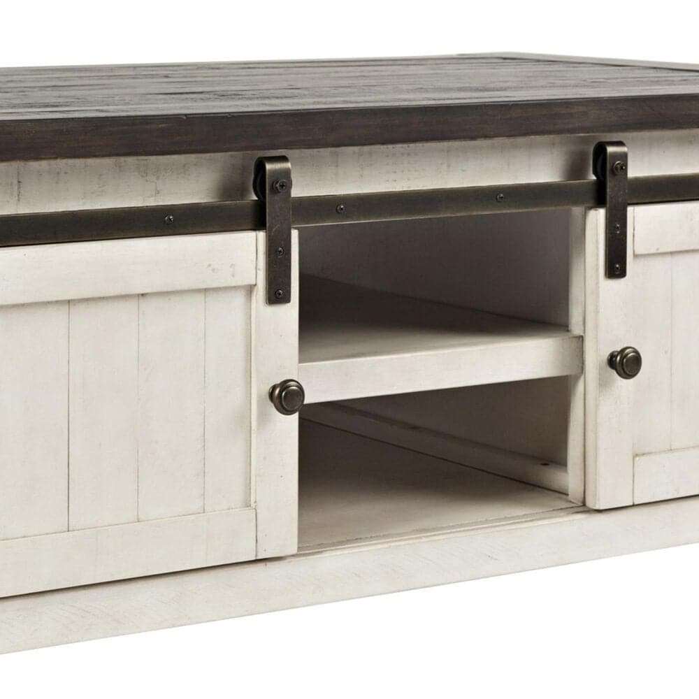 Waltham Madison County Cocktail Table in Vintage White, , large