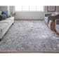 Feizy Micah 3"11" x 6" Silver and Gray Runner, , large