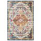 Safavieh Madison MAD447A 3" x 5" Ivory and Orange Area Rug, , large