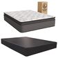 Harvest Sleep Jasmine Plush Pillow Top Queen Mattress with High Profile Box Spring, , large