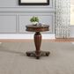 Belle Furnishings Allington Round End Table in Satin Sienna, , large